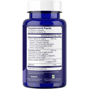 Santo Remedio Buenas Noches Sleep Support with Zylaria®, Melatonin & DE111® Probiotics – Digestive & Nighttime Support Supplement by Dr Juan Rivera – 60 Vegetarian Capsules