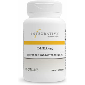 Integrative Therapeutics DHEA-25 - Support Supplement for Men & Women - Support - Vegan, Gluten-Free & Dairy-Free - 60 Capsules (60 Servings)