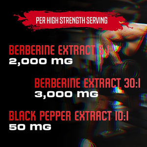 BEBEFEN Berberine Capsules with Black Pepper Extract - 90 Capsules - 3 Month Supply