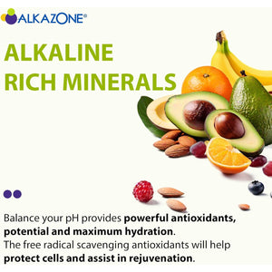 ALKAZONE Balance Your Ph Antioxidants Alkaline Mineral Booster & Supplements (2 Packs)