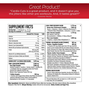 NDS Nutrition Cardio Cuts 4.0 - Miami Sunrise - 8.6 Oz.