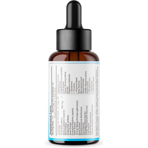 Glucozen Drops - Official Glucozen Oral Liquid Drops Advanced Premium Formula Maximum Strength, All Natural Ingredients Vitamins for Overall Health & Wellness, 1 Bottle for 1 Month