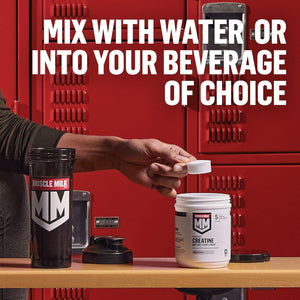 Muscle Milk Pro Series Creatine Powder Supplement, Unflavored, 1.1 Pound, 100 Servings, 5G Creatine Monohydrate, NSF Certified for Sport, Packaging May Vary