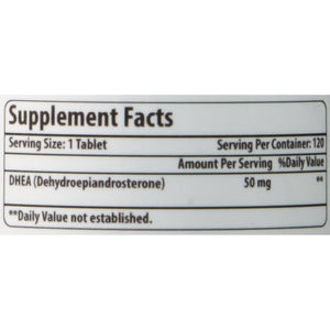 Amazing Formulas DHEA 100 Mg per Serving | 120 Tablets Supplement | (Dehydroepiandrosterone) | Non-Gmo | Gluten-Free | Made in USA