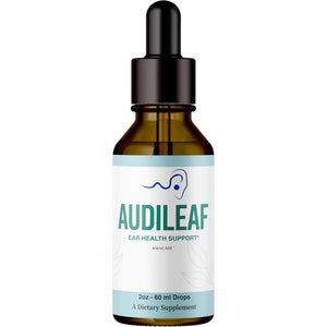 Audileaf Drops – Advanced Audileaf Drops Liquid Premium Formula All Natural Ear Health Support, Audileafdrops Daily Support Maximum Strength General Health & Wellness, 1 Bottle for 1 Month