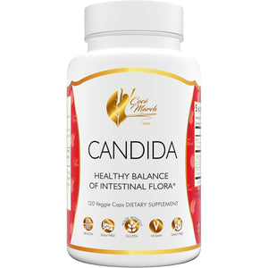 Cocó March N.M.D Candida Cleanse – 30 Day Herbal Detox Cleansing with Digestive Enzymes for Gut Health & Immune Support – Gluten Free, Vegan, Non-Gmo, Dairy Free, Soy Free – 120 Veggie Caps