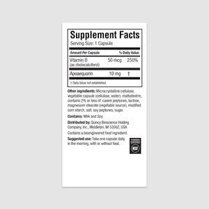 Prevagen Regular Strength - 30 Capsules |2 Pack | Formulated for Your Brain | 10Mg of Apoaequorin plus Vitamin D3 with 7-Day Pill Minder