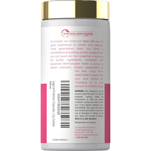 Carlyle Vaginal Probiotics for Women | 60 Capsules | with Prebiotics | Supports Healthy Odor, Ph, Yeast Balance, and Flora | Vegan, Non-Gmo, Gluten Free | for Her