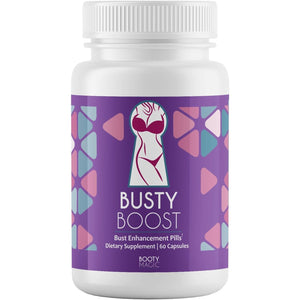 Busty Boost Breast Enhancement Pills - Enhancement & Enlargement Pills for Bigger Boobs & Growth. Natural Fenugreek, Saw Palmetto & Maca Formula. Fuller, Firmer Breasts in 1-2 Months – Made in USA