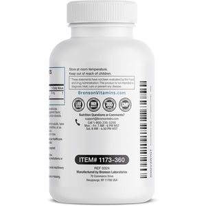 Bronson Melatonin 12Mg Fast Dissolve Nighttime Sleep Aid Support & Relaxation Support, 360 Peppermint Vegetarian Lozenges