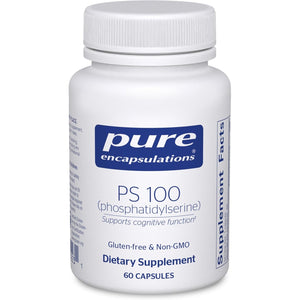 Pure Encapsulations PS 100 | Phosphatidylserine Amino Acid Supplement for Brain and Memory* | 60 Capsules