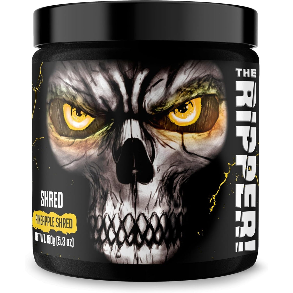 JNX SPORTS the Ripper! Fat Burner Pre Workout for Men & Women – Thermogenic Fat Burning Powder & Appetite Suppressant, Boost Energy & Endurance – Pineapple Shred, 30 Servings