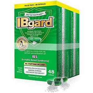 Ibgard Daily Gut Health Support Dietary Supplement, 96 Capsules (Packaging May Vary)