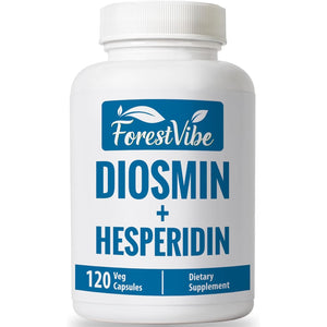 Diosmin Hesperidin 1000Mg Complex, Citrus Bioflavonoid Rich Fruit Extract, 120 Vegan Capsules, 2 Month Supply, Non-Gmo and Gluten Free Diosmin Supplement