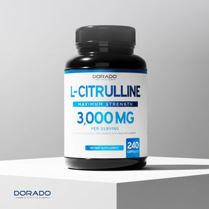L Citrulline 3000Mg Supplement (240 Capsules) Support L Arginine & Nitric Oxide Pills - L-Citrulline for Men & Women - Muscle Recovery & Pump Supplement - 3Rd Party Tested, Vegan, Non-Gmo - USA Made