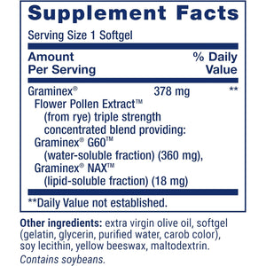 Life Extension Triple Strength Prostapollenâ„¢, Prostate Health, Prostate Function, Flower Pollen Extract, Gluten Free, 30 Softgels