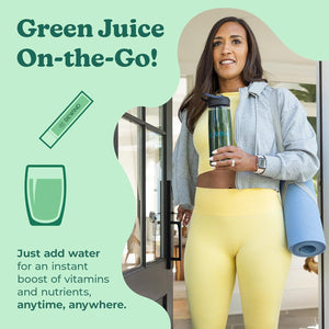 Rewind Best Tasting Vita Variety Sample Stick Pouch - Super Greens Powder Packets - Delicious Green Juice Drink Mix with Amazing Flavor - over 40 Superfoods - Variety Pack (12 Sticks)