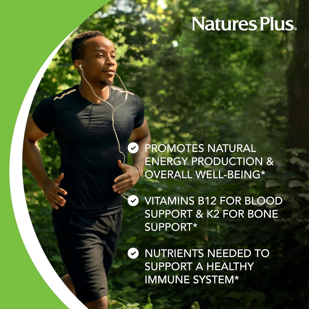 Naturesplus Source of Life - 360 Mini-Tabs - Multivitamin & Mineral Supplement - Supports Natural Energy & Overall Well-Being - Gluten Free, Vegetarian - 60 Servings