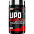 Nutrex Lipo-6 Black Max Strength Fat Burner - Fast Acting Energy, Weight Loss Diet Pills – Appetite Suppressant, Metabolism Booster - 120 Capsules