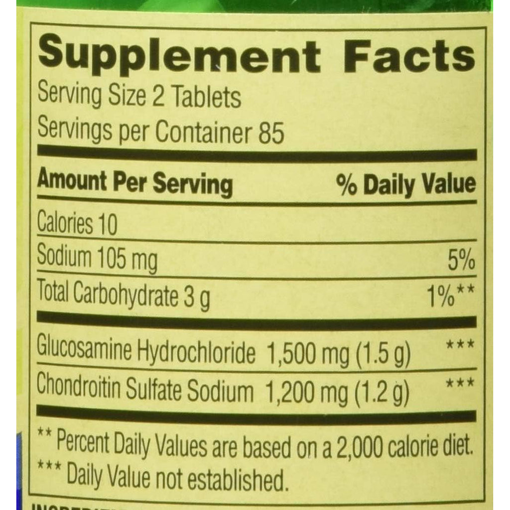 Spring Valley - Glucosamine Chondroitin, Triple Strength, 340 Tablets, Twin Pack