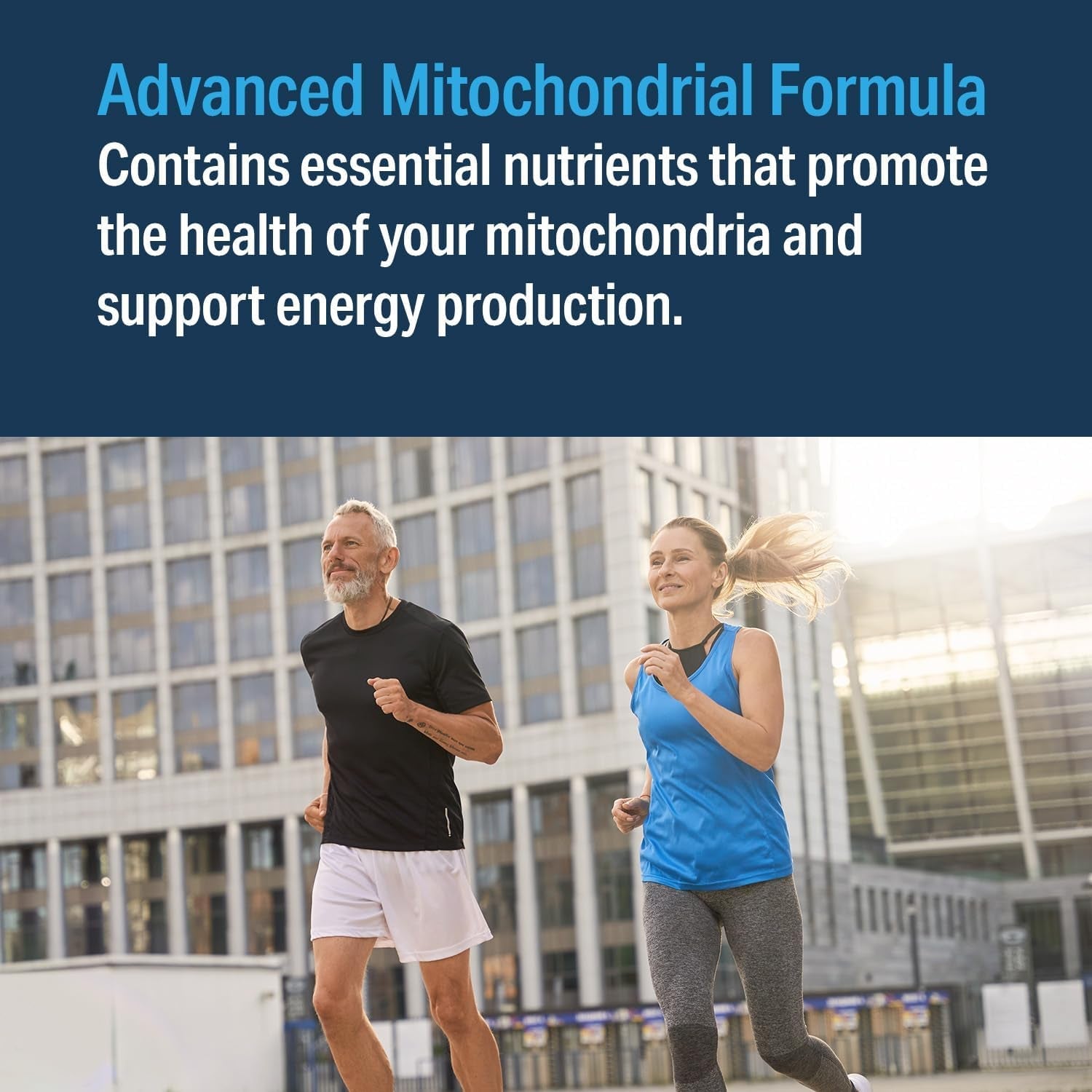 Advanced Bionutritionals – Advanced Mitochondrial Formula Support Supplement, Healthy Aging, Repair, Energy Optimizer with Coq10, PQQ, Alpha Lipoic Acid, Gluten Free, Vegan, Non GMO (60 Tablets)