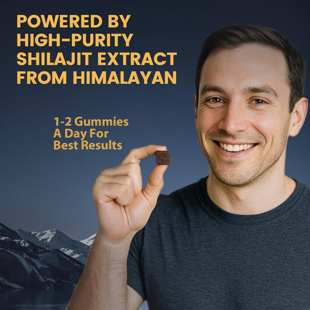 Primal Compound Shilajit Gummies for Men,With Manuka Honey, Organic Monk Fruit & Fulvic Acid, Shilajit Gummies Supplements, 30 Gummies