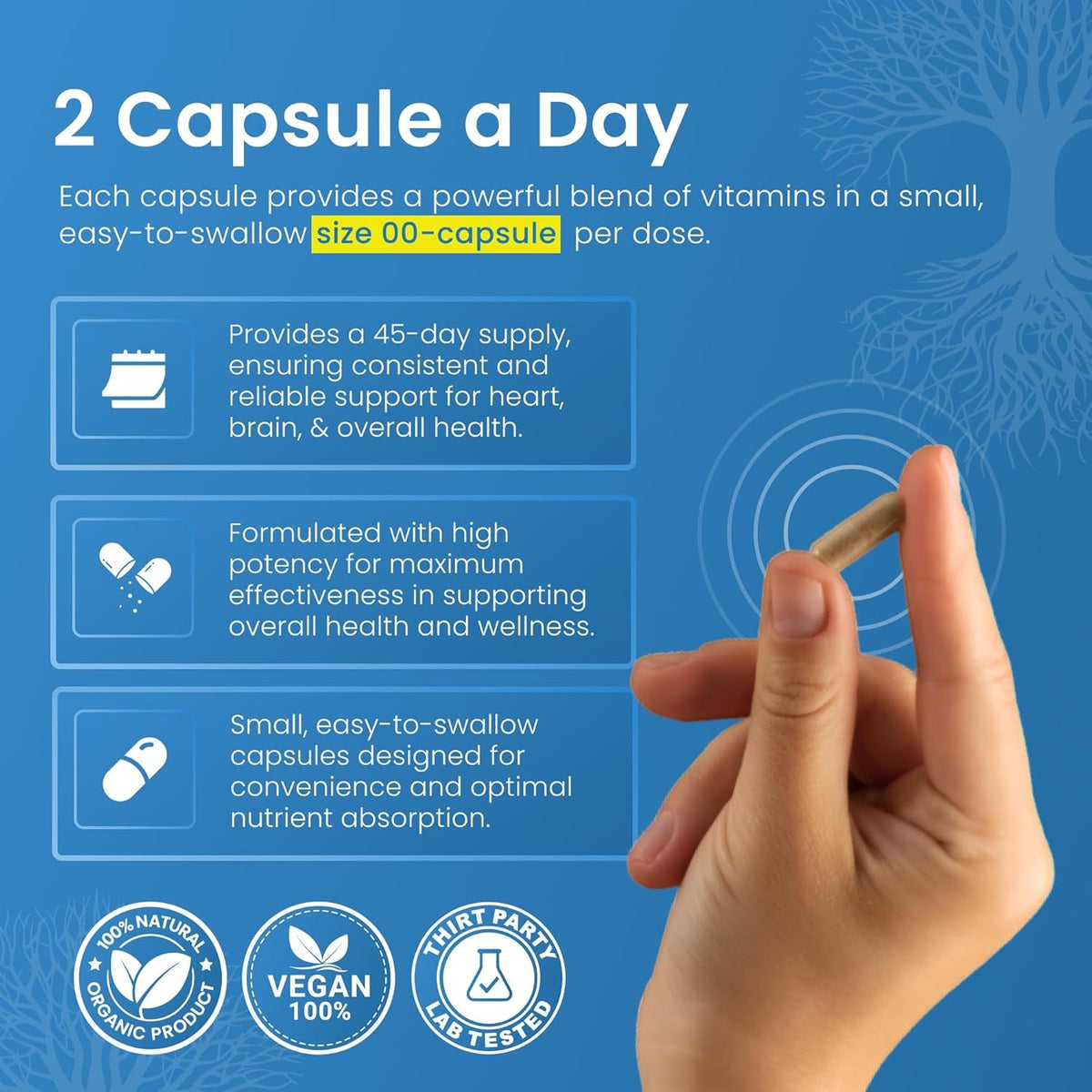 Life Strength, Potassium Magnesium Supplement 1000Mg - 90 Capsules – Potassium & Magnesium Complex with Aspartate, Glycinate, Oxide, Gluconate & Citrate – Muscle, Leg & Electrolyte Support