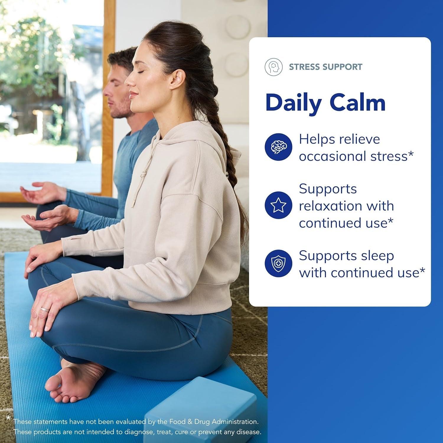 Pure Encapsulations Daily Calm - Vegan Stress & Sleep Support Supplement - Contains Ashwagandha, Saffron, GABA & L-Theanine - Non-Gmo, Soy-Free & Gluten-Free - 60 Capsules