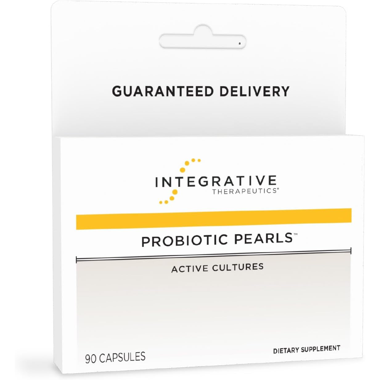 Integrative Therapeutics Probiotic Pearls - Daily Digestive Supplement for Gut Health Support* - Probiotic Capsules for Immune Health Support* - Soy-Free - 90 Count (90 Servings)