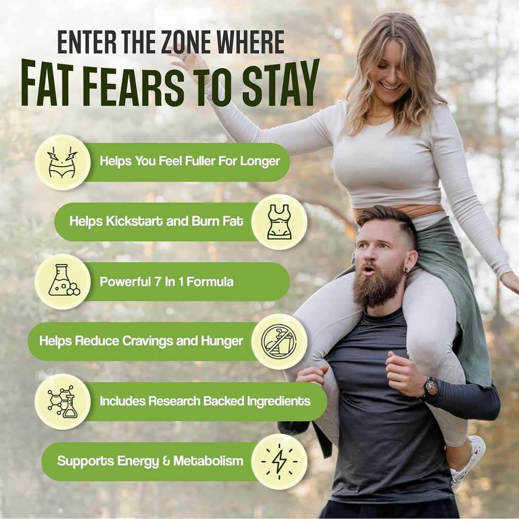 GLP-1 Shred Zone - Weight Loss Pills for Women & Men + Appetite Suppressant Support - Supports Healthy Pathways Associated with GLP-1 Activity - Fat Burner Supplement - 60 Capsules