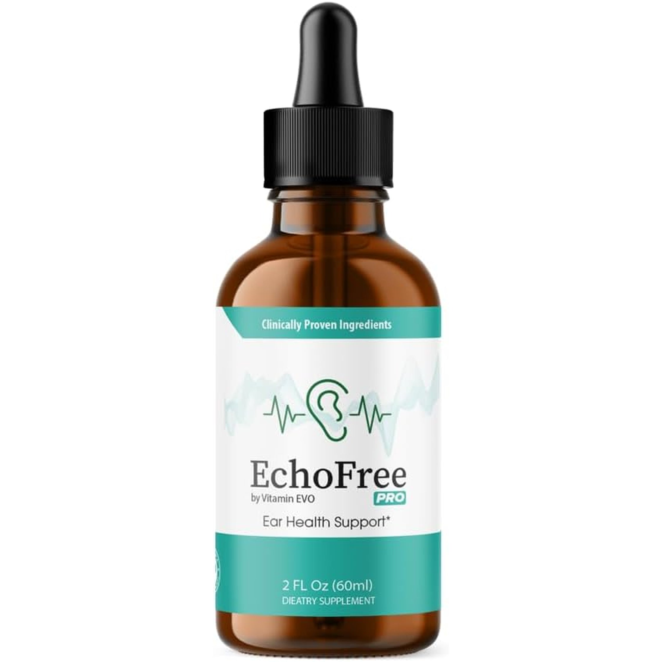 Echo Free Tinnitus Drops, Official Echofree Natural Support Liquid, Echofree Pro Ear Health Support Supplement, Echofree for Ringing Ears Premium Advanced Formula Reviews, 1 Month Supply 30 Servings