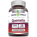 Amazing Formulas Quercetin 500Mg 120 Veggie Capsules Supplement - Non-Gmo - Gluten Free - Supports Overall Health & Well Being
