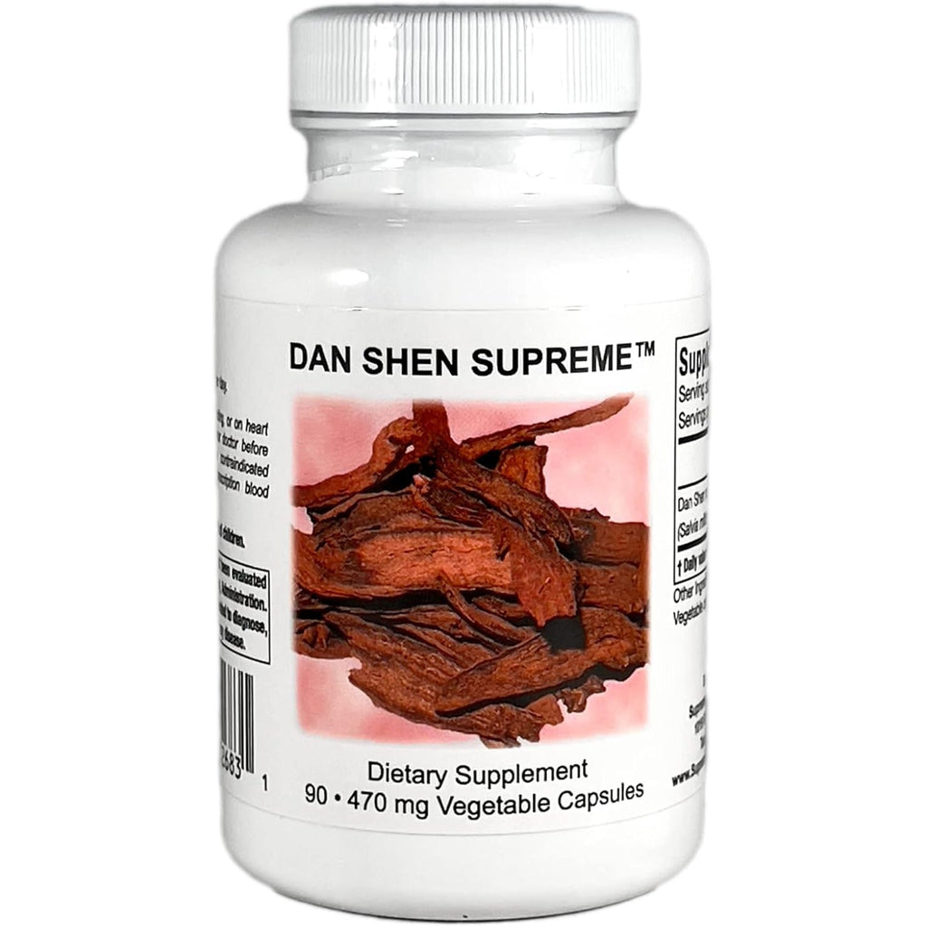 Supreme Nutrition Dan Shen Supreme, 90 Pure Red Sage Vegetarian Capsules
