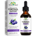 NIFEISHI Cortisol Reducer & Manager Liquid Drops for Women & Men | Cortisol Supplements with Ashwagandha & Magnesium | 9-In-1 Stress & Mood Support, Blueberry Flavor-2.02 Floz