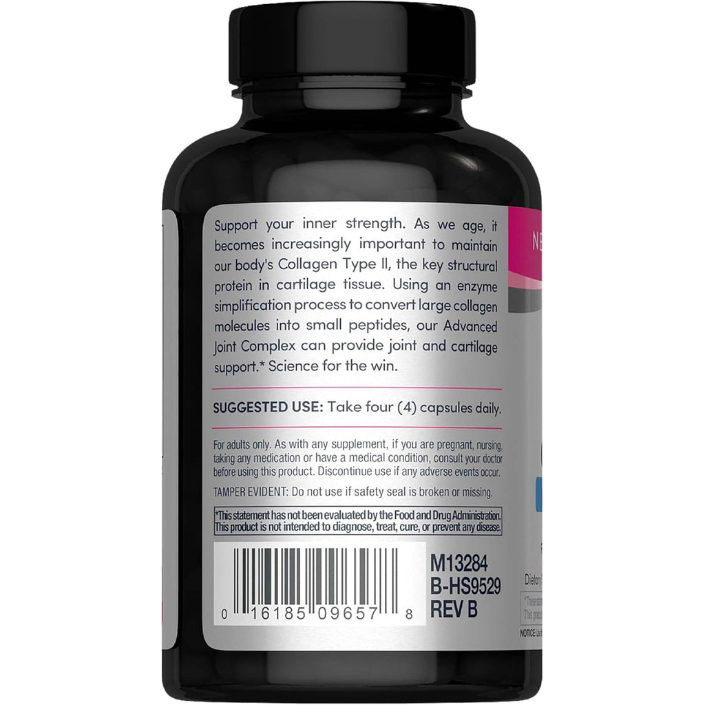 Neocell Joint Complex Supplement | 120 Capsules | plus Hyaluronic Acid | Collagen Type II | Advanced Formula