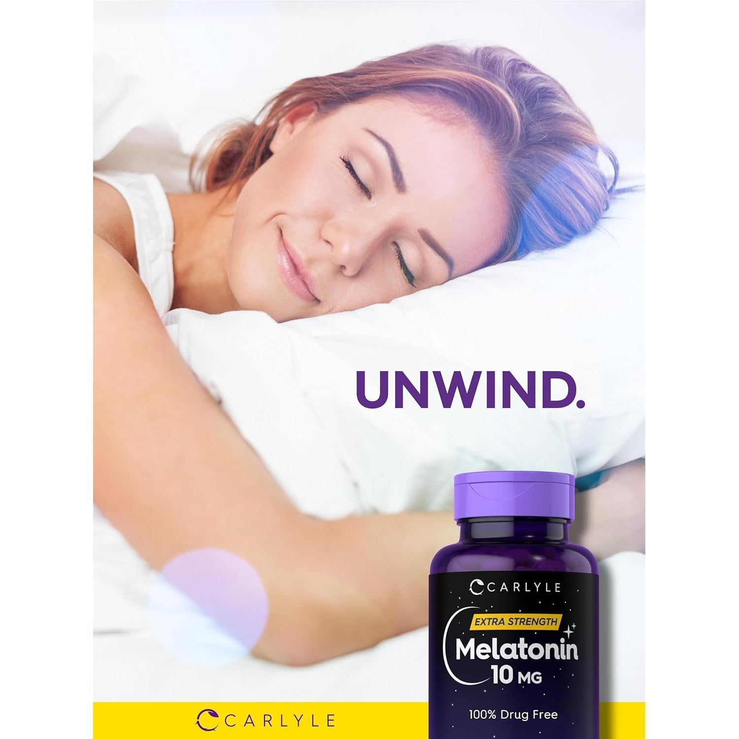 Carlyle Melatonin 10Mg | 300 Softgels | Extra Strength Support for Adults | Non-Gmo, Gluten Free Supplement