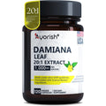 Damiana Capsules 1000Mg 120 Count Damiana Leaf Extract 20:1 Herbal Supplement Plant Based Botanical Capsules Vegan Non GMO Dietary Supplement