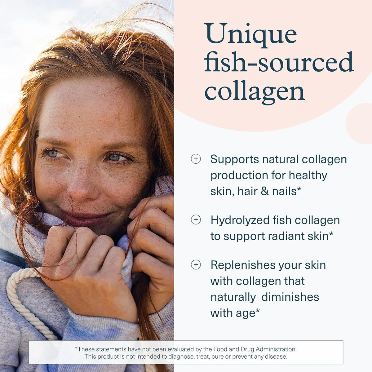 Youtheory Marine Collagen Tablets - 2,500 Mg Fish-Sourced Collagen Peptides- with Vitamins A, C, E, B6 & B12 - Supports Joint & Nail Health* - Highly Absorbable - 290 Tablets (58-Day Supply)