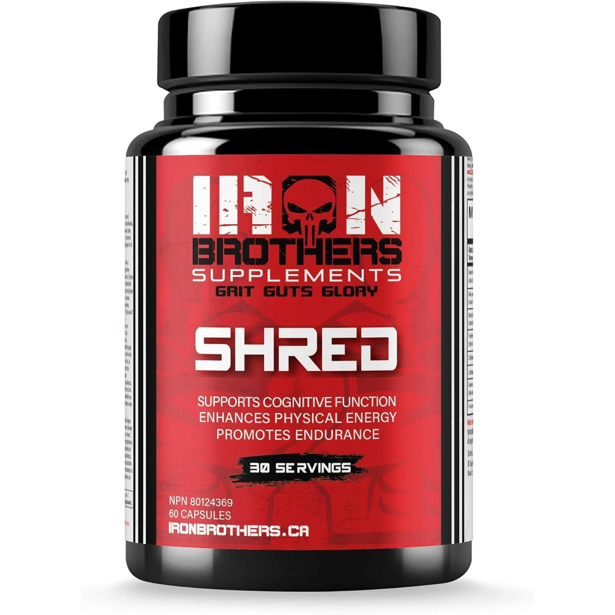 Iron Brothers Thermogenic Fat Burner – Metabolism & Appetite Support – Grains of Paradise, Green Tea & Infinergy Caffeine – Energy & Weight Loss – 60 Veggie Capsules