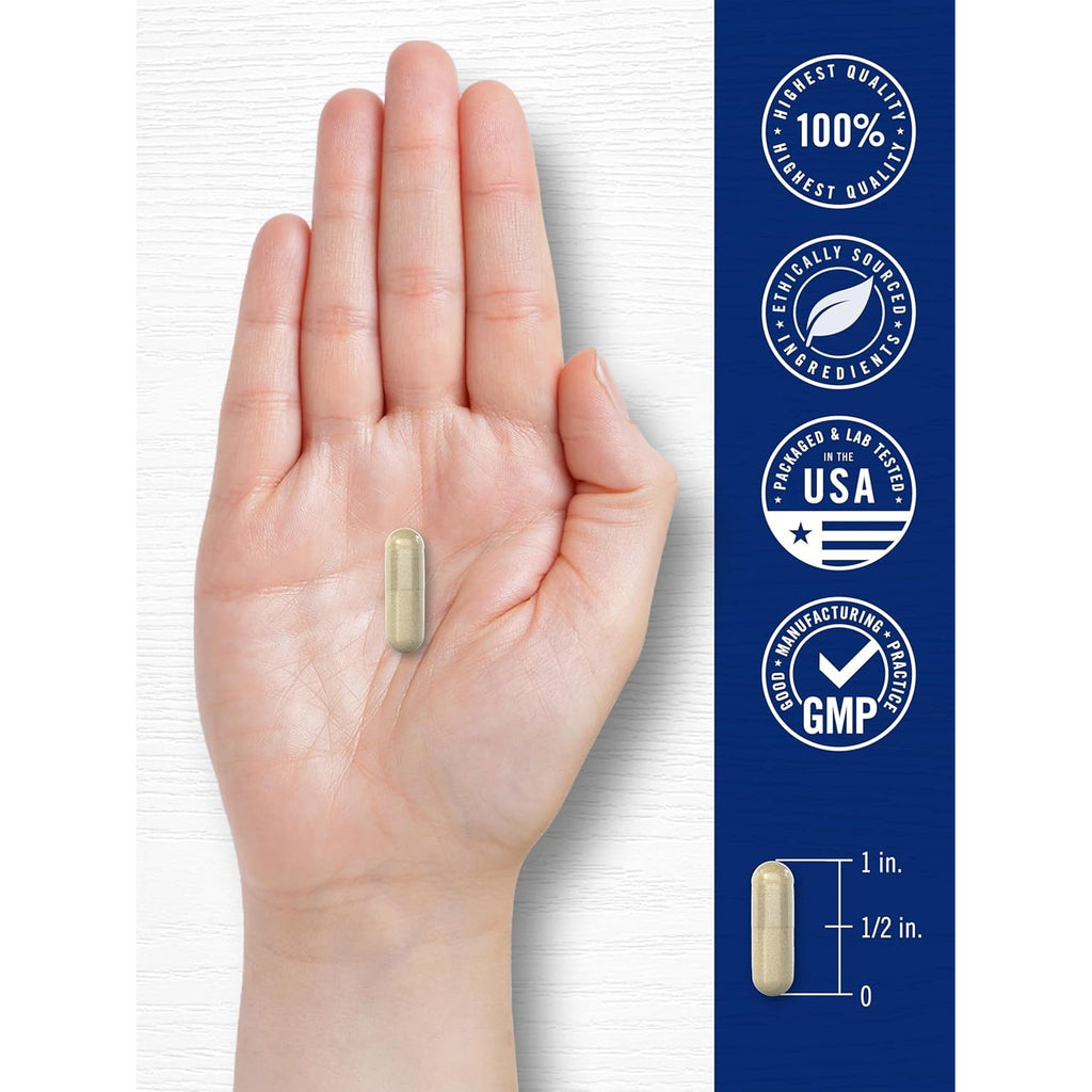 Carlyle Cortisol Supplement | 60 Vegan Capsules | Ashwagandha & Magnesium Complex | Non-Gmo, Gluten Free