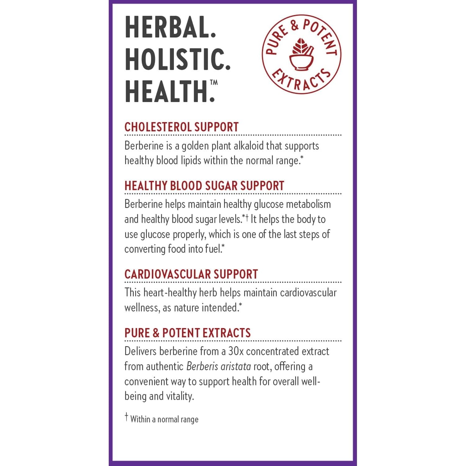 New Chapter Berberine Supplement - Super-Potent Berberine 1000 Mg, 30X Concentrated Indian Barberry Extract to Support Metabolic Health + Heart Health + Glucose Support, Vegan, Gluten Free, 60 Count