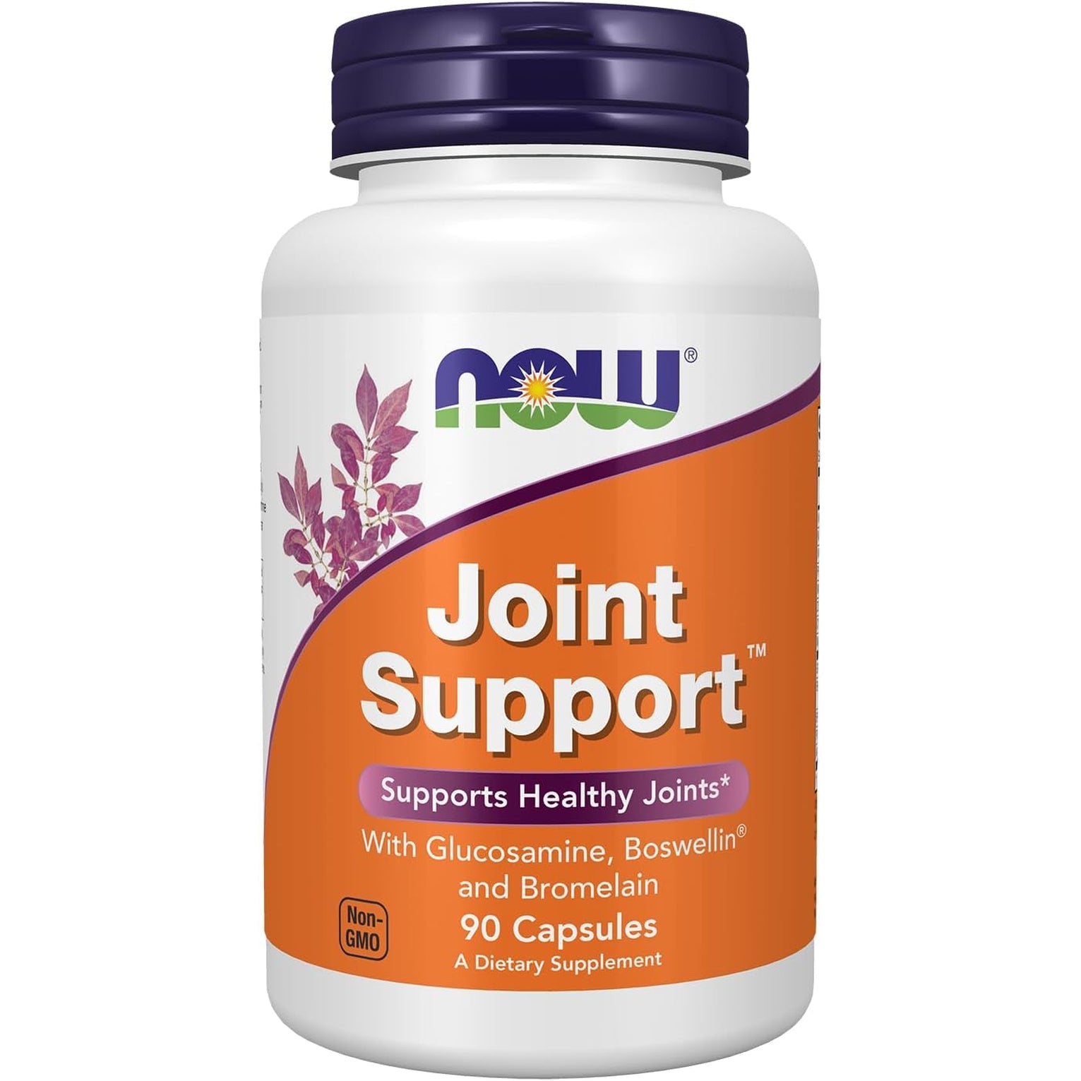 NOW Foods Supplements, Joint Support™ with Glucosamine, Boswellin® and Sea Cucumber, 90 Capsules