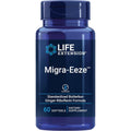 Life Extension Migra-Eeze - Butterbur Root Extract with Vitamin B2 (Riboflavin) & Ginger Supplement - Formula to Ease Head Discomfort - Gluten-Free — 60 Softgels