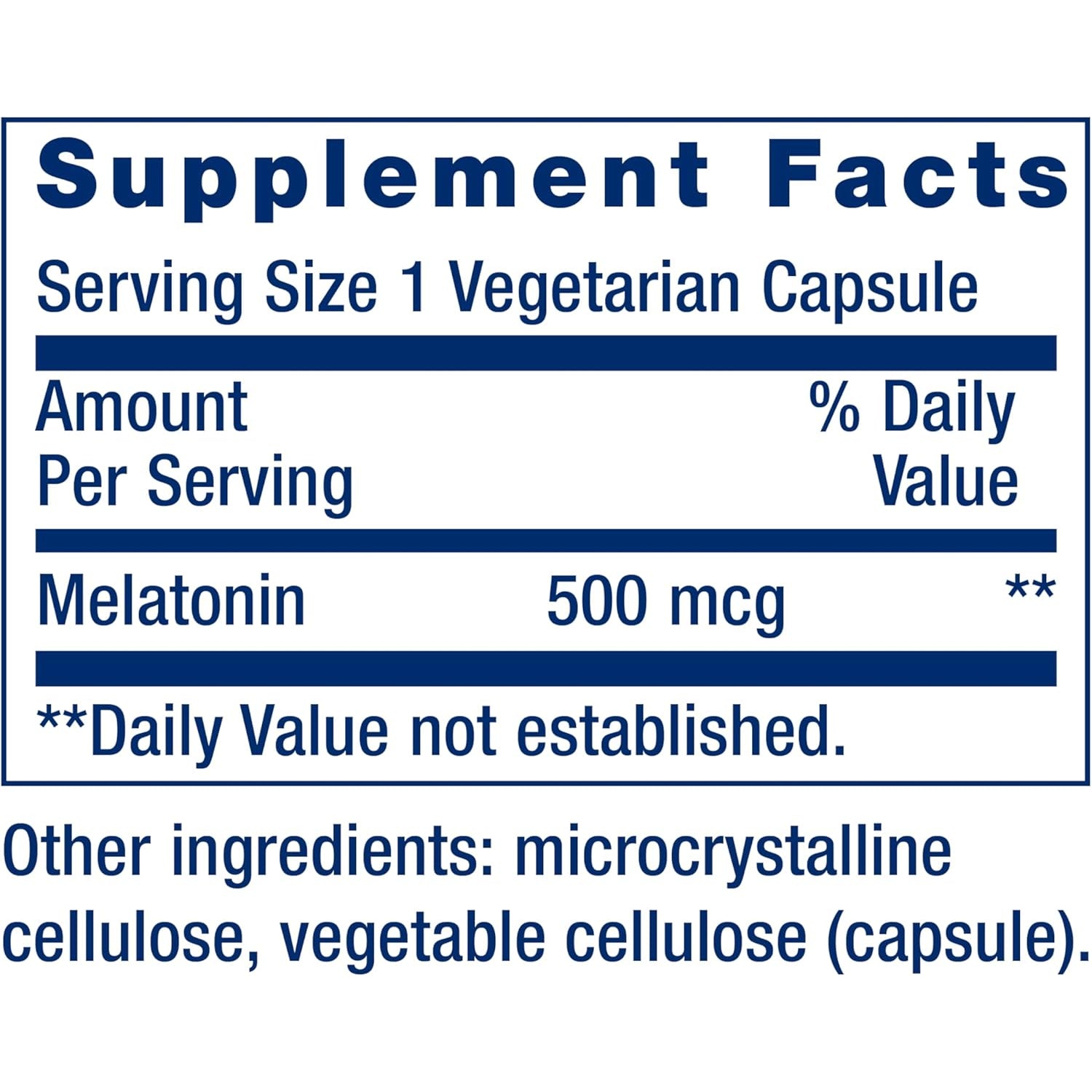 Life Extension Melatonin, 500 Mcg – Gently Promotes Sleep, Low Dose, Value Size – Non-Gmo, Gluten-Free, Vegetarian – 200 Capsules