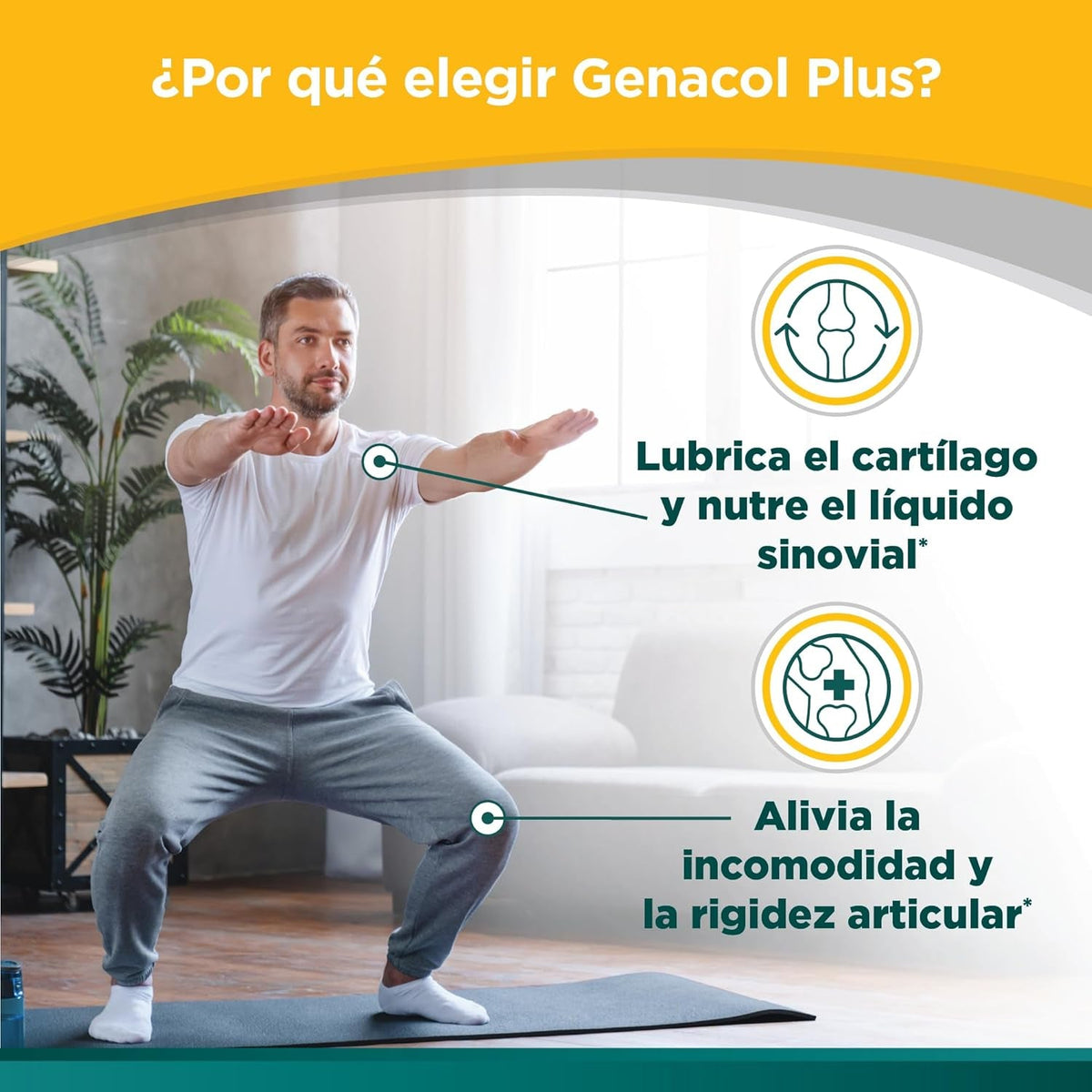 Genacol plus – Glucosamine and Ultra-Hydrolyzed Collagen, Joint Health Supplement for Men & Women, Protects and Maintains Healthy Joints, 180 Capsules (60-Day Supply)