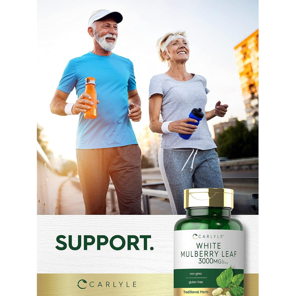 Carlyle Mulberry Leaf Extract | 100 Capsules | Non-Gmo and Gluten Free Herbal Supplement