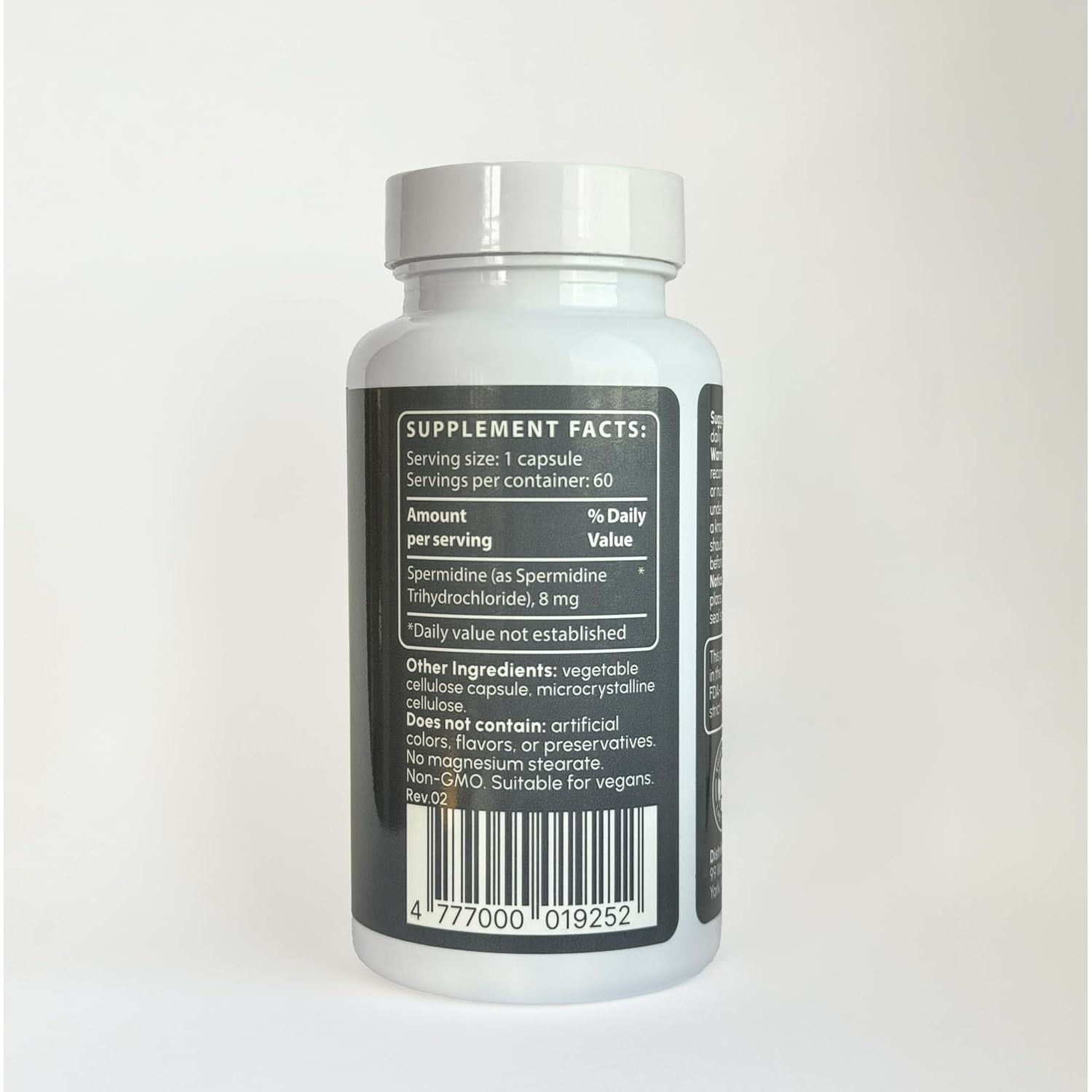 Partiqlar Spermidine Supplement 8Mg - High Purity Wheat Germ Extract for Autophagy & Cellular Renewal - Advanced Anti-Aging & Longevity Support - 60 Veggie Capsules