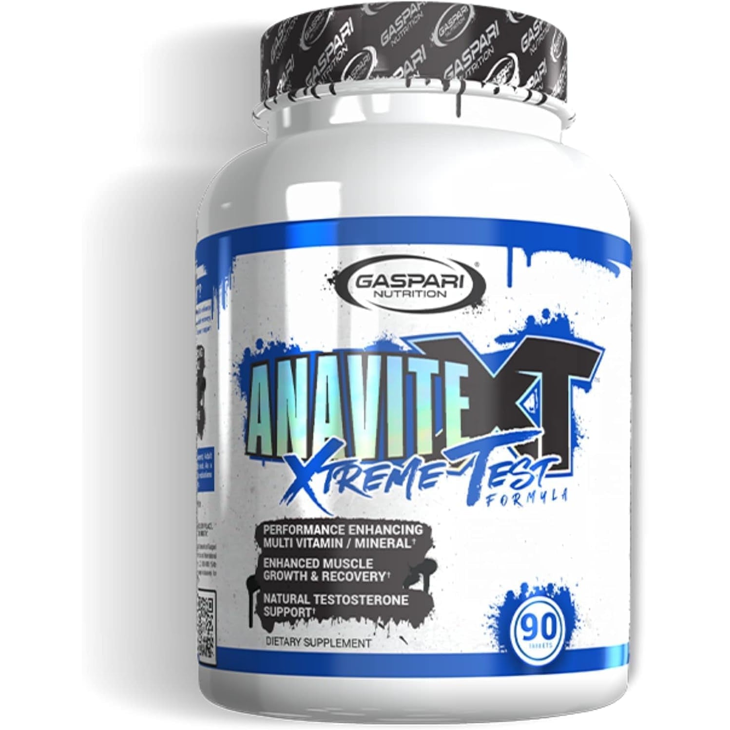 Gaspari Nutrition Anavite XT: Multivitamin and Mineral Complex for Men, Enhanced Muscle Growth and Recovery, Testosterone Support, 90 Tablets