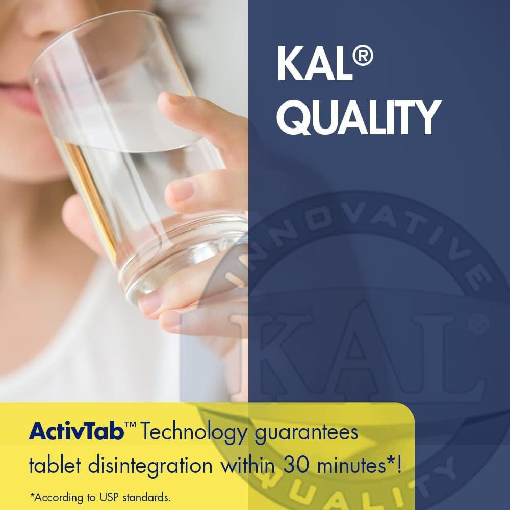 KAL DHEA-10 Tablets, 10Mg, 60 Count