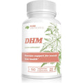 Pure Nootropics Dihydromyricetin (DHM) 300 Mg Capsules | Hovenia Dulcis Extract | 90 Veg Cap Value Pack | Support Liver Health | after Alcohol Support | Party Smart